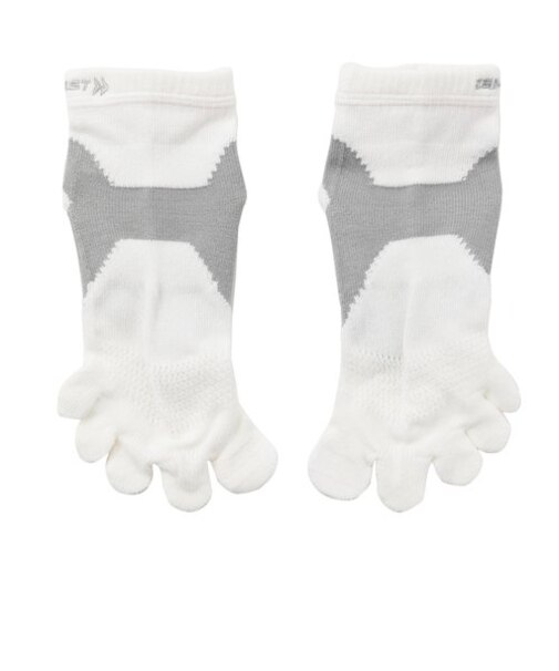 3763　ｻﾞﾑｽﾄ AS-1 5ﾎﾝﾕﾋﾞ　WH/GR　614370-0001