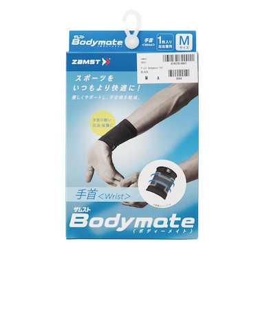 3803　ｻﾞﾑｽﾄ Bodymate ﾃｸﾋﾞ　BLACK　614378-0001