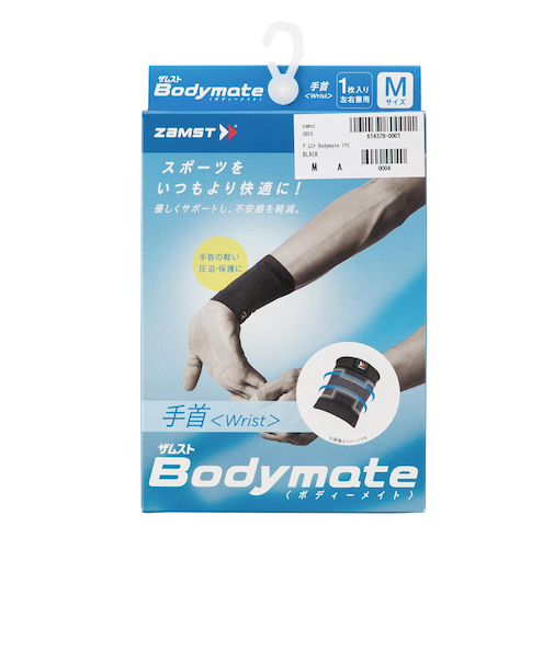 3803　ｻﾞﾑｽﾄ Bodymate ﾃｸﾋﾞ　BLACK　614378-0001