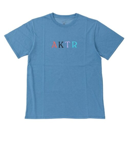 121-007005　MULTI COLOR AKTR TEE　BLUE　618636-0003