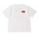 220-090005　W STICKER TEE　WHITE　618657-0001