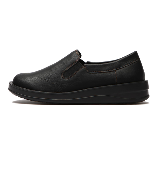 W1018　CASUAL SLIP ON　BLACK　619196-0001