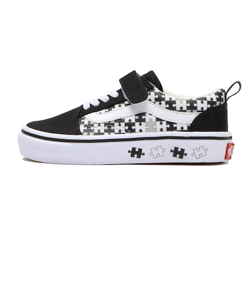 V36CS PUZZLE　OLD SKOOL(15-22)　BLACK　617633-0001