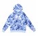1368932　M UA FLEECE HOODIE BL PRINTED　432TCB　620710-0001