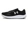 3025801　M UA Charged Pursuit 3 EX WIDE　001BLK/BLK/WHT　626374-0001