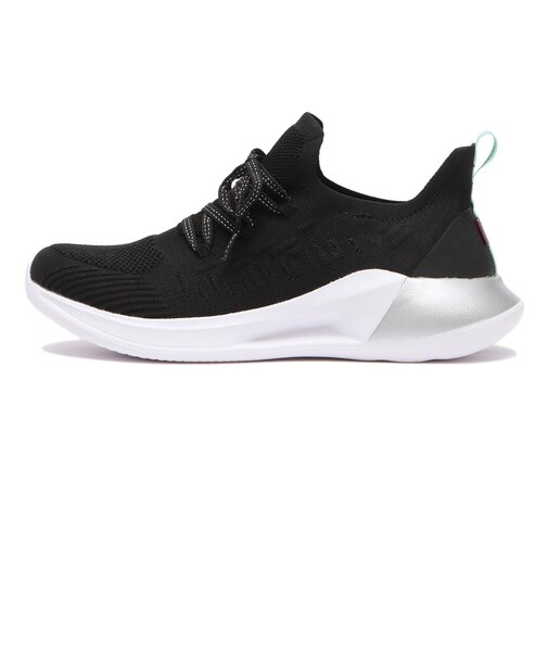 W1023　KNIT LACE　BLACK　622745-0001