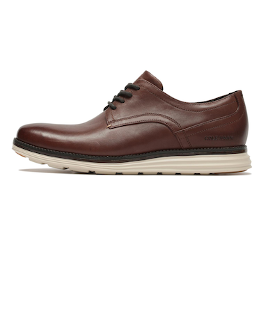 C33808　OG CLOUD FEEL ENERGY PLAIN TOE　*DK BROWN/IVORY　628311-0001