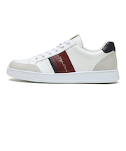 SR04276　ALCE COURT　BIANCO/BORDO　617351-0001