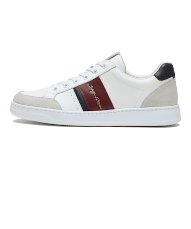 SR04276　ALCE COURT　BIANCO/BORDO　617351-0001