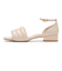 JE-3072　CUP HEEL SANDAL 2.5　IVORY　629583-0002