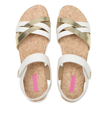 W2004　CROSS SANDAL 3　WHITE　611882-0003