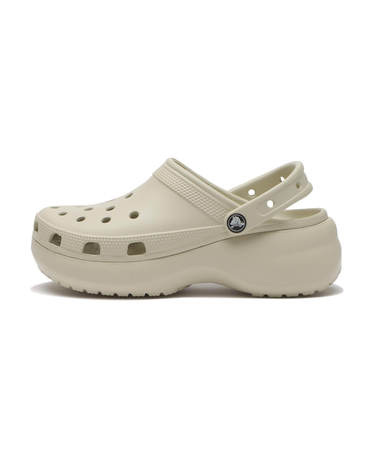 206750-2Y2　CLASSIC PLATFORM CLOG W　BONE　628032-0001