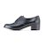 470　HEEL-UP MANNISH SHOES　BLACK　630380-0001