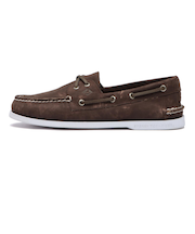 STS24521　A/O 2-EYE NUBUCK(W)　BROWN　624864-0001