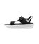 WDJ6607　W VISTA SANDAL　001BLACK/WHITE　629119-0001