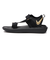 WDJ6607　W VISTA SANDAL　002BLACK/MGOLD　629119-0003