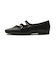 JE80198　2STRAP FLAT 1　BLACK　634051-0001