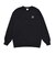 535599　M CL RELAXED CREW TR　01BLK　633596-0001