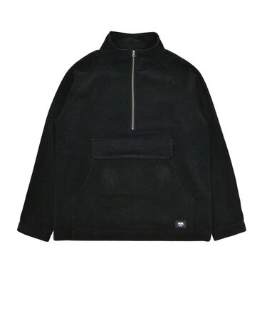 122K1090600　M Half Zip Jacket　BLACK　630159-0001