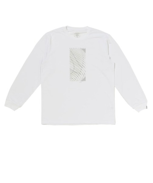 2063A275.100　ﾄﾞﾗｲﾌﾟﾘﾝﾄLSｼｬﾂ　Bﾎﾜｲﾄ/PGY　635093-0001