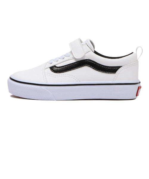 V36CS PU OLD SKOOL(15-22) WHITE/BLACK 626387-0002｜エービーシー