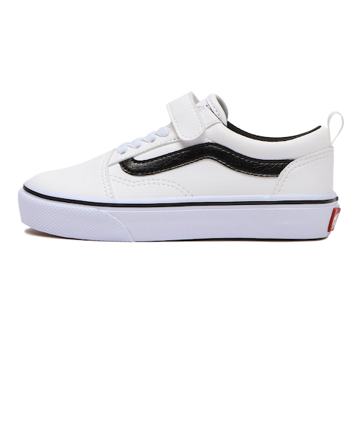 V36CS PU　OLD SKOOL(15-22)　WHITE/BLACK　626387-0002