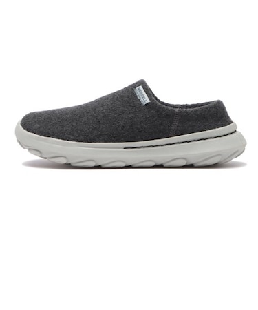 J004932　W'S HUT MOC 2 WOOL SLIDE　GRANITE　635543-0001