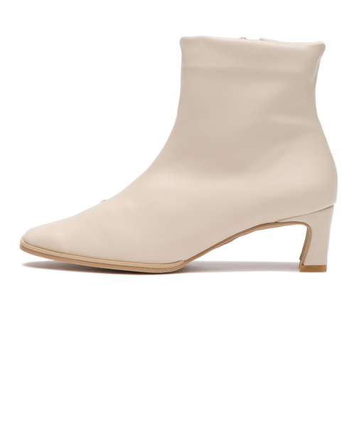 JE-5021　ASYMMETRY TOE BOOTS5　IVORY　636396-0002