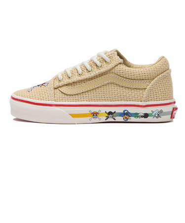 VN0A4TZOBMB　OLD SKOOL ELASTIC LACE　(OP)STRAW MLT　632789-0001