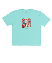 VN0008FVNAX　M ONE PIECE COOKIE! SS TEE　AQUA SKY　632925-0001