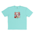 VN0008FVNAX　M ONE PIECE COOKIE! SS TEE　AQUA SKY　632925-0001