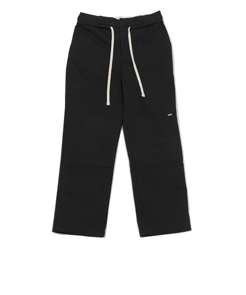 121R1140300 M VANS DOUBLEKNEE PATCH PANTS BLACK 612808-0001