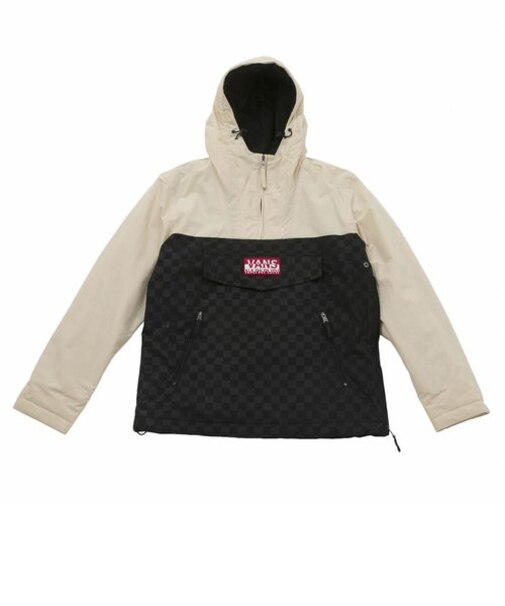 VN0A5KLZZ3O　M VANS X NAPAPIJRI ANORAK　(NAPA)FOREST FR　622053-0001
