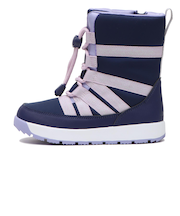 HK52450　LACE BOOTS(17-23)　NAVY/PPL　629524-0002