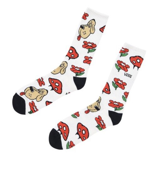 VN0A7PPQ3KS　M LAZY DOG CREW　ANTIQUE WHITE　632947-0001