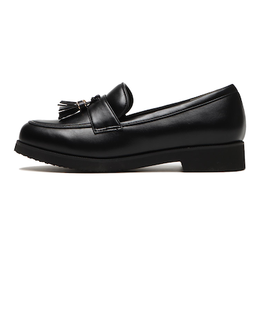 W5022　TASSEL LOAFER 3　BLACK　634421-0001