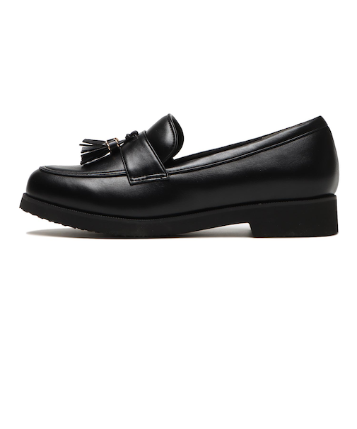 W5022　TASSEL LOAFER 3　BLACK　634421-0001