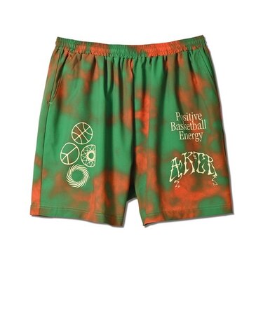 222-072002　TRIP BALL SHORT WIDE PANTS　GREEN　642457-0001