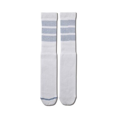 222-052021　MONSTER SOCKS　WHITExLT BLUE　642462-0002
