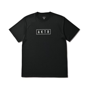 522-013005　BASIC AKTR LOGO SPORTS TEE　BLACK　642468-0001