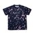 222-011005　GHOST CAMO AKTR LOGO SPORTS T　NAVY　642476-0003
