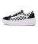VN0A7Q5E95Y　OLD SKOOL OVERT CC　CHK BLACK/CHK　635656-0001