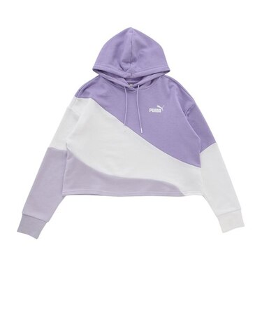 675694　W POWER CAT HOODIE TR　25VIVID VIOLET　639640-0002