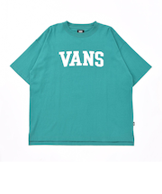 123R1010500　M VANS Logo Big TEE　GREEN　636569-0002