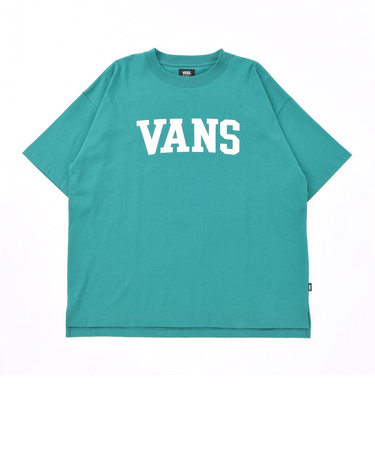 123R1010500　M VANS Logo Big TEE　GREEN　636569-0002