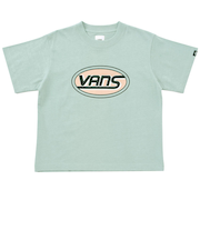 123R3010200　W Oval VANS Logo SSTEE　GREEN　637014-0002