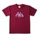 221-079005　KIDS SCRIPT AKTR SPORTS TEE　RED　623674-0002