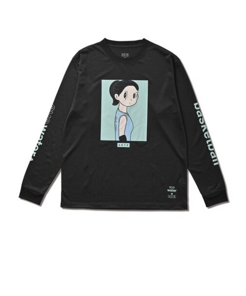 122-109002　eyewater SPORTS LS TEE　BLACK　628430-0002