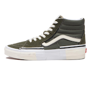 VN0005UKOLO SK8-HI RECONSTRUCT OLIVE CAMO 635563-0001