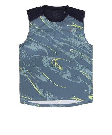 2011C776.400　ﾗﾝﾆﾝｸﾞｸﾞﾗﾌｨｯｸﾄﾞﾗｲﾉｰｽﾘｰﾌﾞｼｬﾂ　ｽﾃｨｰﾙﾌﾞﾙｰ　638589-0001